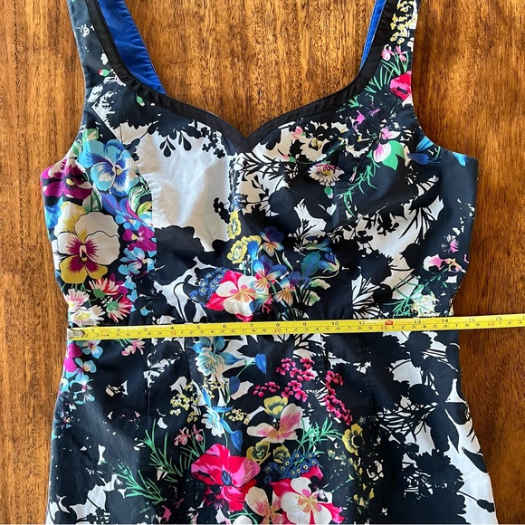 Anthropologie Leifnotes Floral Sheath Dress - Picture 9 of 13